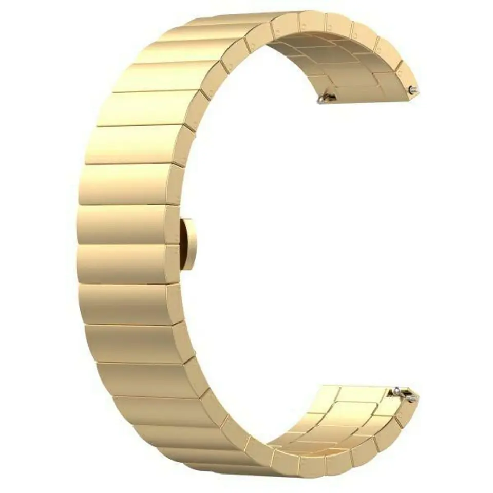 ⁨Beline Watch Strap 20mm Beauty gold/gold⁩ at Wasserman.eu