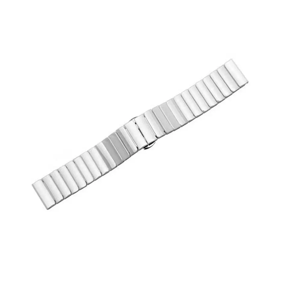 ⁨Beline Watch Strap 22mm Solid white/white⁩ at Wasserman.eu