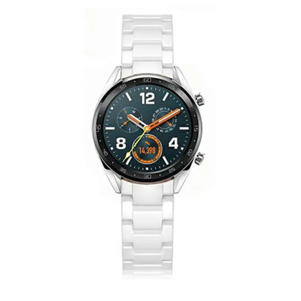 ⁨Beline pasek Watch 20mm Steel biały/white⁩ w sklepie Wasserman.eu