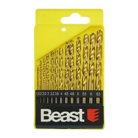 ⁨WIERTŁA DO METALU 1.5-6.5mm HSS 13szt BIAŁE⁩ w sklepie Wasserman.eu
