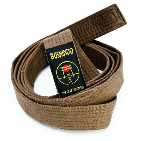 ⁨KIMONO BELT 240cm brown⁩ at Wasserman.eu