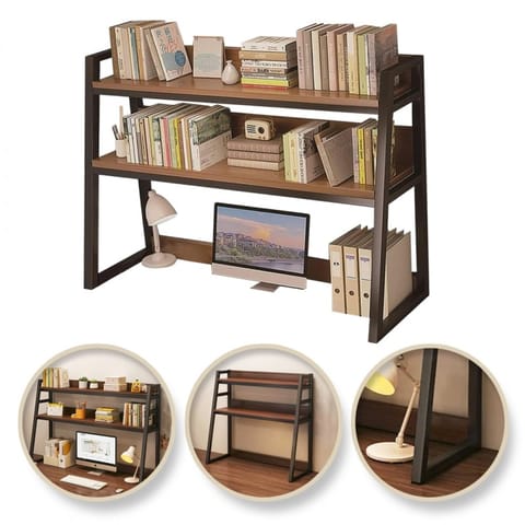 Wielofunkcyjny 3-poziomowy regał, półka na biurko 95x32x90 cm SZ40CZ w sklepie Wasserman.eu