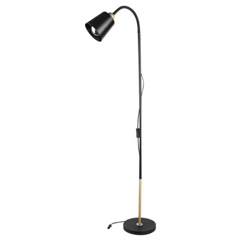 GRACE lampa podłogowa, 154 cm, E27, max. 18W, czarna w sklepie Wasserman.eu