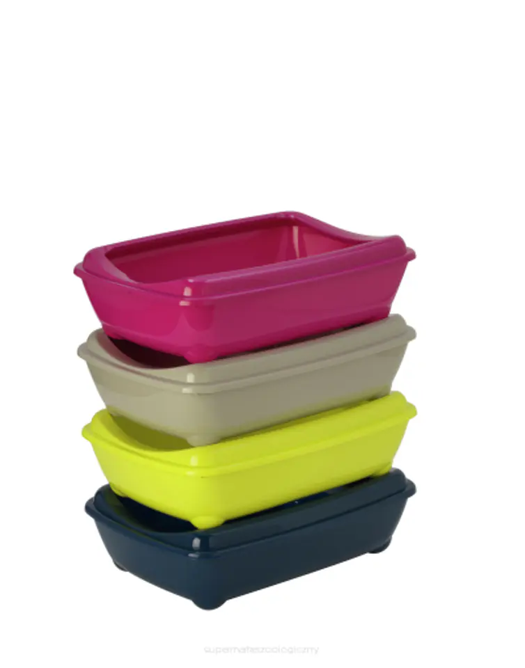 ⁨YARRO Kuweta mała owalna z ramką kolor classic 42x31x13cm granatowa [Y3601-3221 GRAN]⁩ w sklepie Wasserman.eu