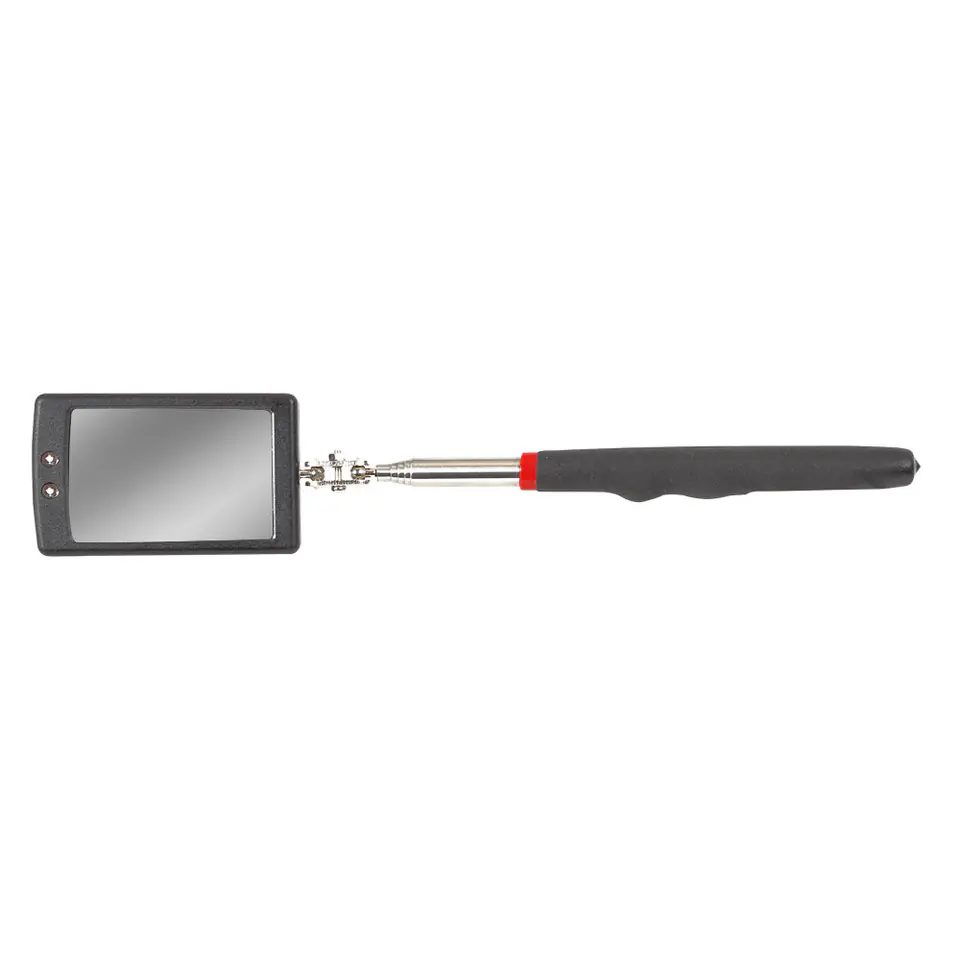 ⁨TELESCOPIC INSPECTION MIRROR LED 285-875MM, PROLINE, CE⁩ at Wasserman.eu