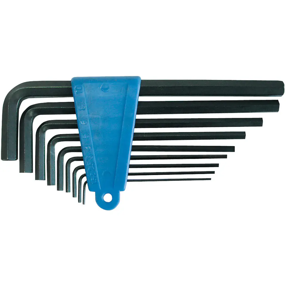 ⁨Allen keys kpl. 9 pcs 1.5-10mm⁩ at Wasserman.eu