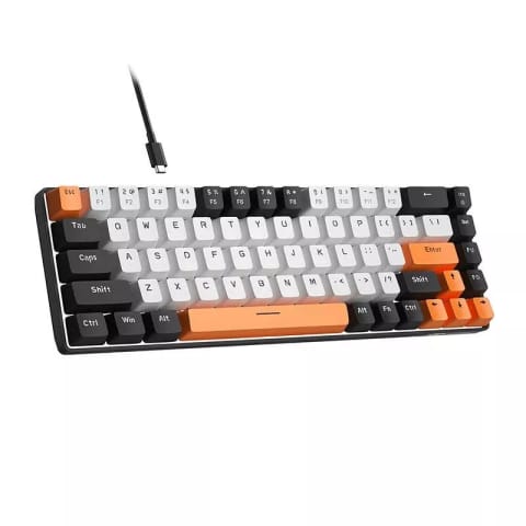 ⁨Klawiatura mechaniczna Gamingowa MageGee MK-BOX Szaro-czarna⁩ w sklepie Wasserman.eu