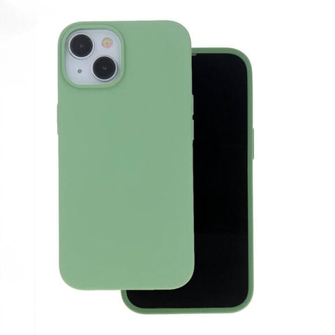 ⁨Etui IPHONE 13 Solid Silicone jasnozielone⁩ w sklepie Wasserman.eu