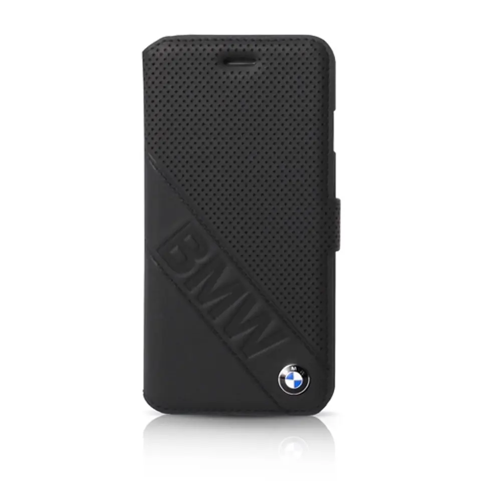 ⁨Etui book BMW BMFLBKSZ5LDLB Sony Z5 czarny⁩ w sklepie Wasserman.eu