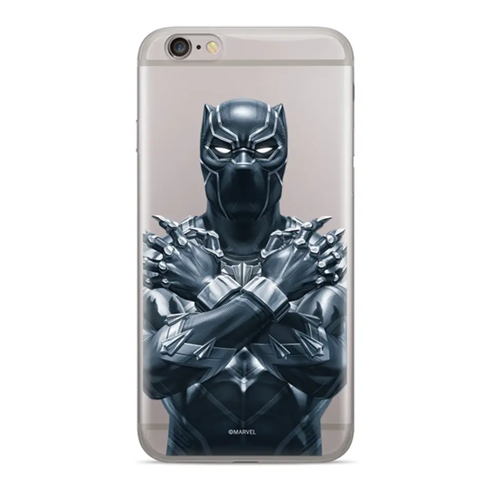 ⁨Case Marvel™ Black Panther 012 Sam S10e G970 transparent MPCBPANT3703⁩ at Wasserman.eu