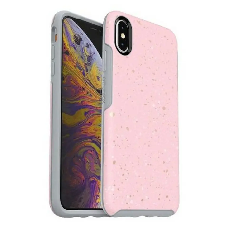 ⁨Etui Otterbox SYM  iPhone XS Max różowy/pink 33780⁩ w sklepie Wasserman.eu