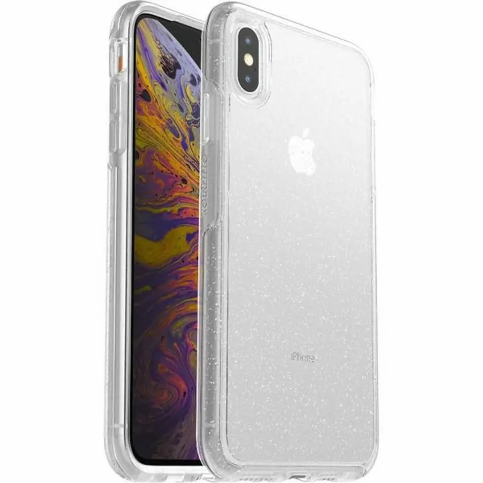 ⁨Etui Otterbox Symmetry  iPhone XS Max clear stardust 33781⁩ w sklepie Wasserman.eu