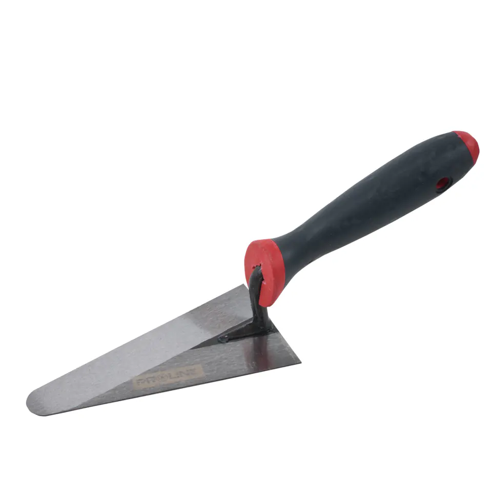 ⁨Trowel stucco.steel.160 length blade.140mm hand.plast.proline⁩ at Wasserman.eu