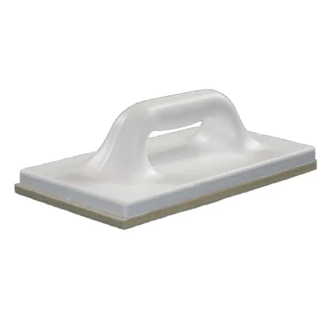 ⁨Polystyrene trowel 270*130mm with felt 8mm, handle closed⁩ at Wasserman.eu