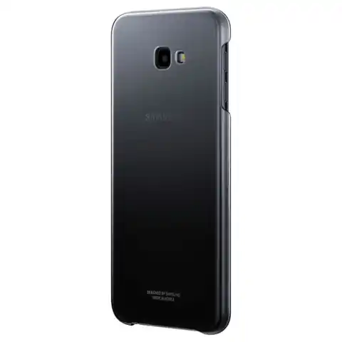⁨Etui Samsung EF-AJ415CB J4 Plus 2018 J415 czarny/black Gradation Cover⁩ w sklepie Wasserman.eu