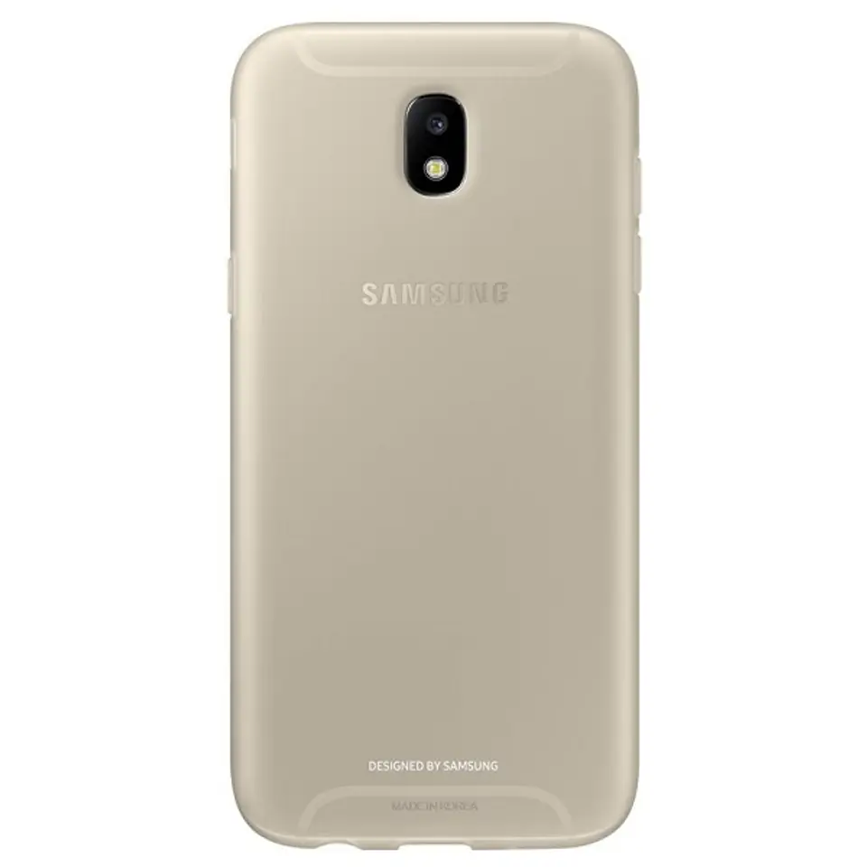 ⁨Case Samsung EF-AJ530TF J5 2017 gold /gold Jelly Cover⁩ at Wasserman.eu