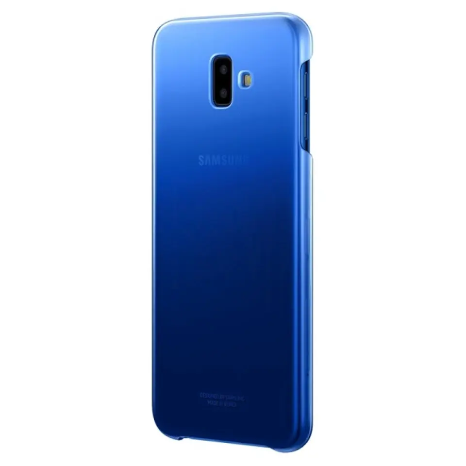 ⁨Case Samsung EF-AJ610CL J6 Plus 2018 J610 blue/blue Gradation Cover⁩ at Wasserman.eu