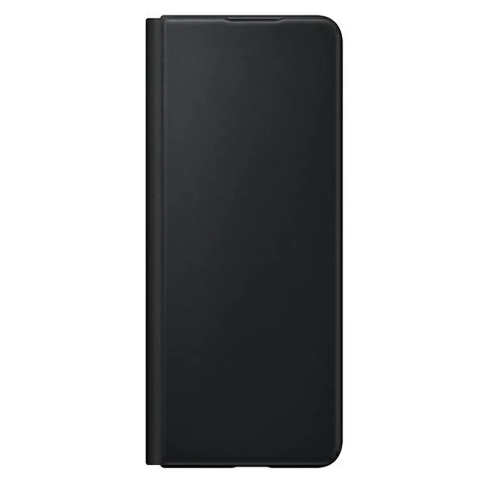 ⁨Case Samsung EF-FF926LBEGWW Z Fold 3 black/black Leather Flip Cover⁩ at Wasserman.eu