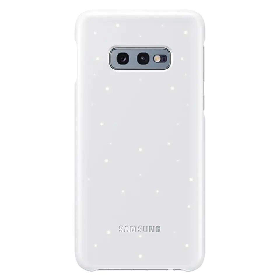 ⁨Case Samsung EF-KG970CW S10e G970 white/white LED Cover⁩ at Wasserman.eu