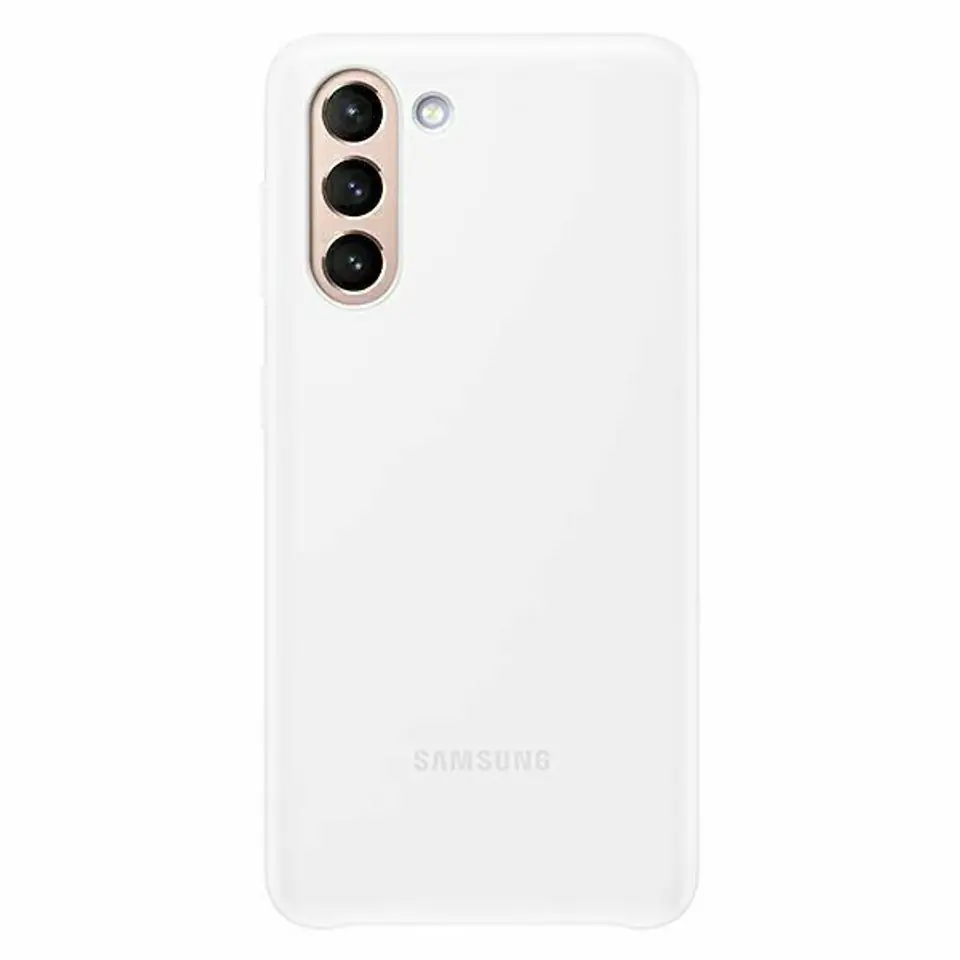 ⁨Etui Samsung EF-KG996CW S21+ G996 biały/white LED Cover⁩ w sklepie Wasserman.eu
