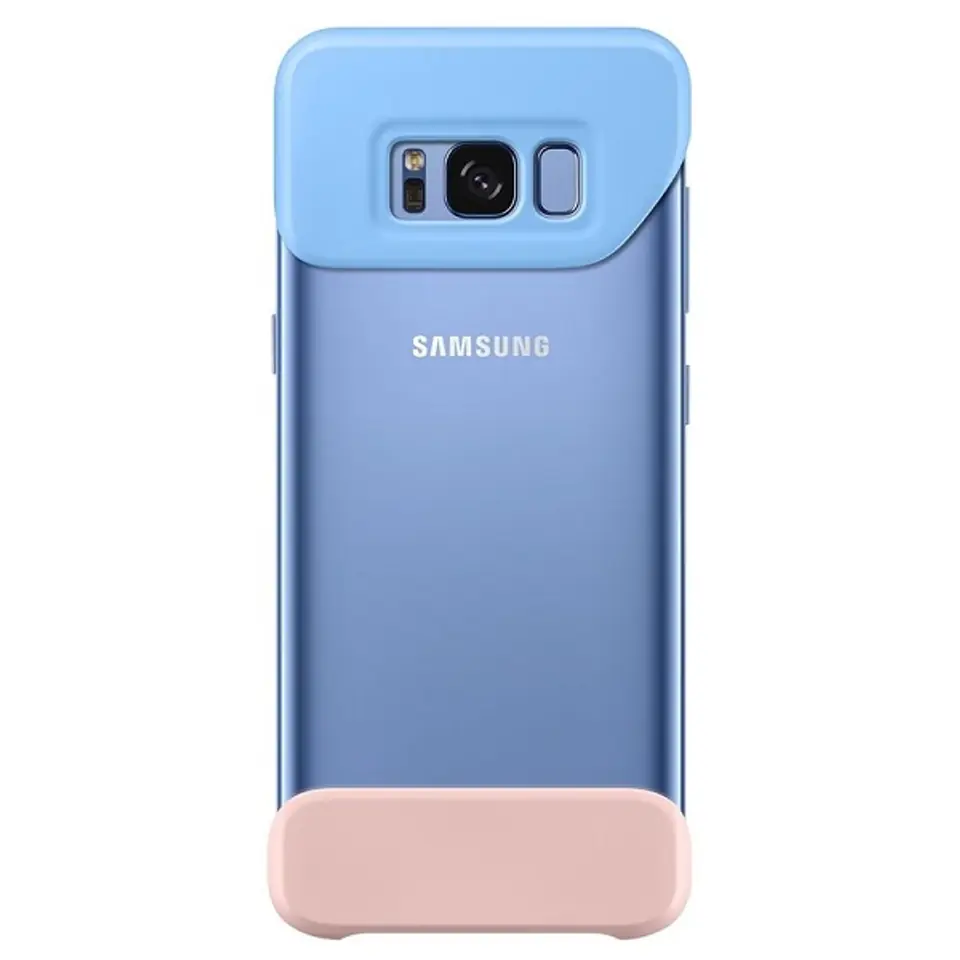 ⁨Etui Samsung EF-MG955CL S8 Plus G955 niebieski/blue 2 Piece Cover⁩ w sklepie Wasserman.eu