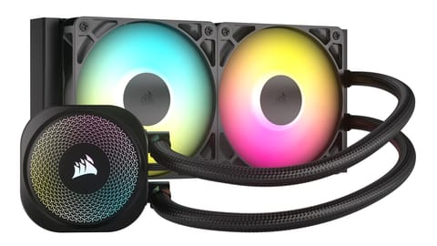 ⁨Corsair NAUTILUS 240 RS ARGB Liquid Processor Air cooler Black 1 pc(s)⁩ at Wasserman.eu