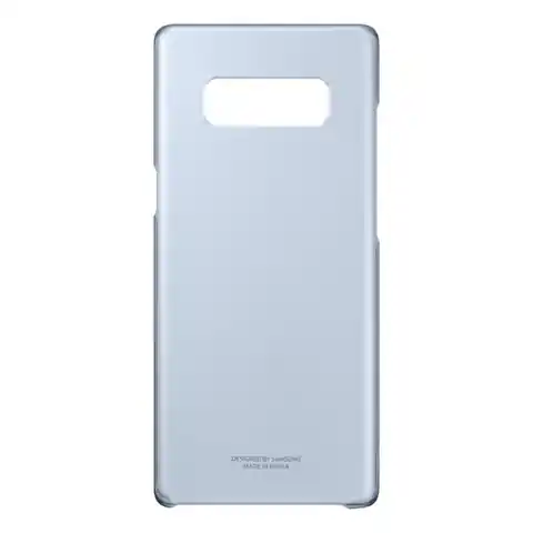 ⁨Etui Samsung EF-QN950CN Note 8 N950 niebieski/deep blue Clear Cover⁩ w sklepie Wasserman.eu