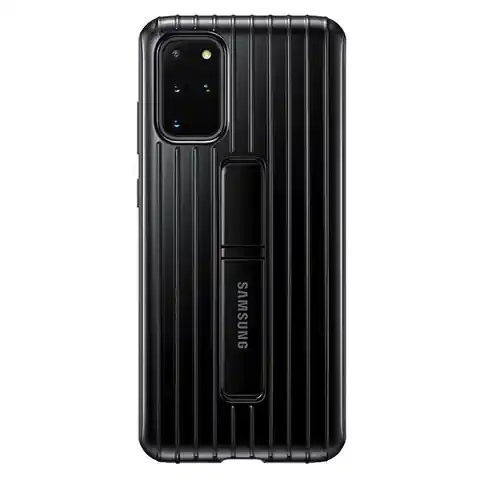 ⁨Etui Samsung EF-RG985CB S20+ G985 czarny/black Protective Standing Cover⁩ w sklepie Wasserman.eu