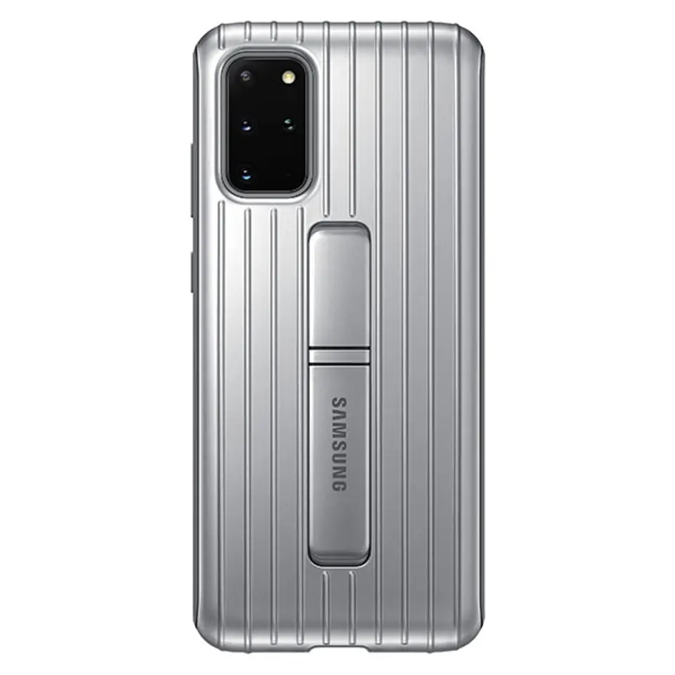 ⁨Samsung EF-RG985CS S20+ G985 silver/silver Protective Standing Cover⁩ at Wasserman.eu