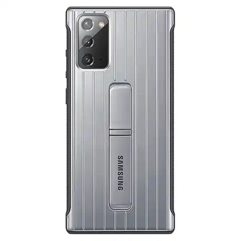 ⁨Etui Samsung EF-RN980CS Note 20 N980 srebrny/silver Protective Standing Cover⁩ w sklepie Wasserman.eu