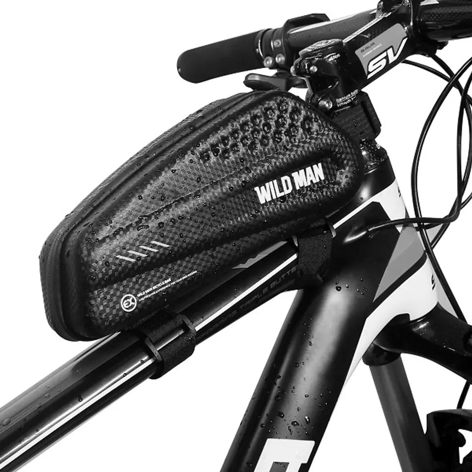 ⁨Bike frame case WILDMAN EX bike holder black/black⁩ at Wasserman.eu