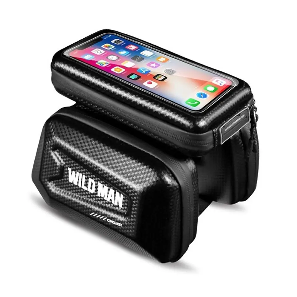 ⁨Cycling case WILDMAN XL E6S pannier black/black⁩ at Wasserman.eu