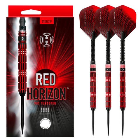 ⁨Rzutki Harrows RED HORIZON (kolor Czerwony)⁩ w sklepie Wasserman.eu