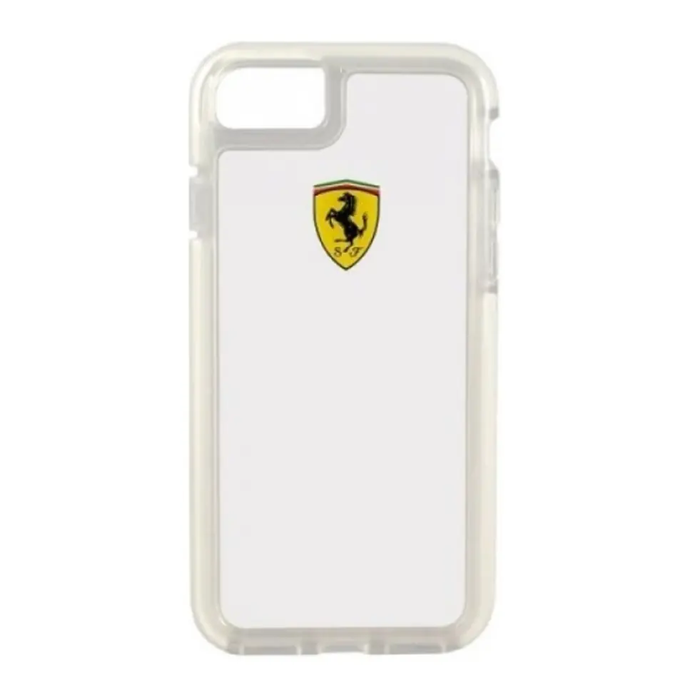 ⁨Ferrari Hardcase FEGLHCP7TR iPhone 7/8 SE 2020 / SE 2022 transparent Shockproof⁩ w sklepie Wasserman.eu