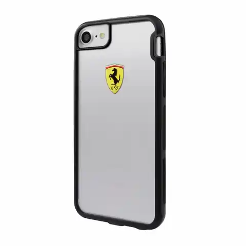 ⁨Ferrari Hardcase FEHCP7TR3 iPhone 7/8 /SE 2020 / SE 2022 transparent Racing Shockproof⁩ w sklepie Wasserman.eu