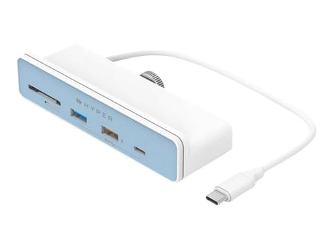 ⁨Hyper 6-in-1 USB-C HUB for iMac 24''⁩ at Wasserman.eu