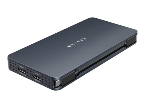 ⁨Hyper | HyperDrive Uniwersalna stacja dokująca Silicon Motion USB-C 10-w1 Dual HDMI | Ethernet LAN⁩ w sklepie Wasserman.eu