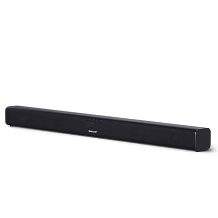 ⁨Sharp | HT-SB110 2.0 Slim Soundbar | Bluetooth | Black | HDMI, Optical, Bluetooth | 90 W | No | Wireless connection⁩ w sklepie Wasserman.eu