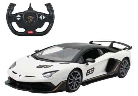 ⁨Auto R/C Lamborghini Aventador Rastar 1:14 Biały⁩ w sklepie Wasserman.eu