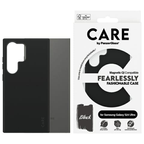 ⁨CARE by PanzerGlass Fashion QI Case Sam   S24 Ultra czarny/black 1168⁩ w sklepie Wasserman.eu