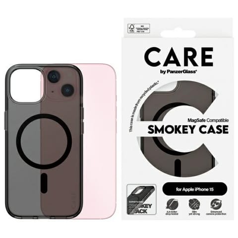 ⁨CARE by PanzerGlass Flagship Case iPhone  15 6.1" dymny/smokey MagSafe 1161⁩ w sklepie Wasserman.eu