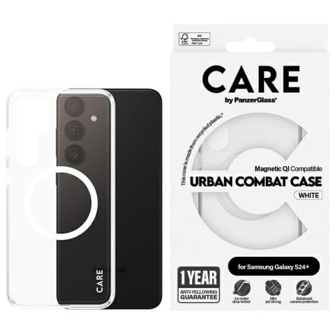 ⁨CARE by PanzerGlass Flagship QI Case Sam  S24+ przezroczysty/transparent 1154⁩ w sklepie Wasserman.eu