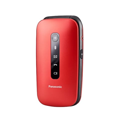 Mobile phone KX-TU550 4G for senior red at Wasserman.eu