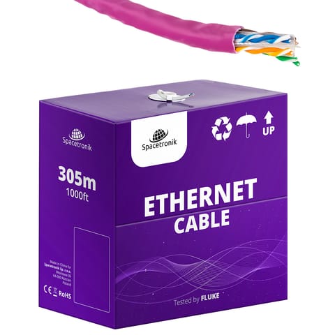 skrętka CAT6 U/UTP AWG24 CU PVC LSZH 6.0 Dca 305m w sklepie Wasserman.eu
