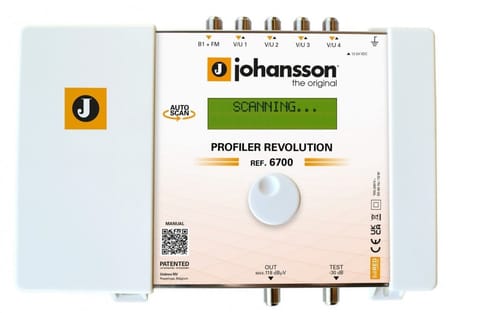 ⁨Johansson PROFILER Revolution 6700 amplifier⁩ at Wasserman.eu