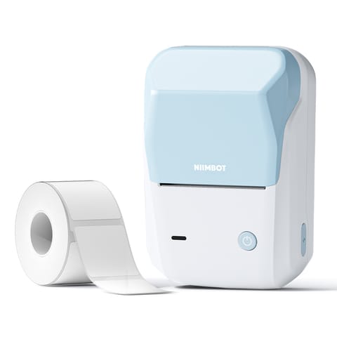 ⁨Drukarka etykiet Niimbot B1 niebieska⁩ w sklepie Wasserman.eu