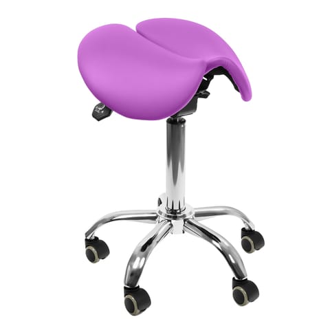 Ergonomiczny hoker regulowany SELLA fioletowy w sklepie Wasserman.eu
