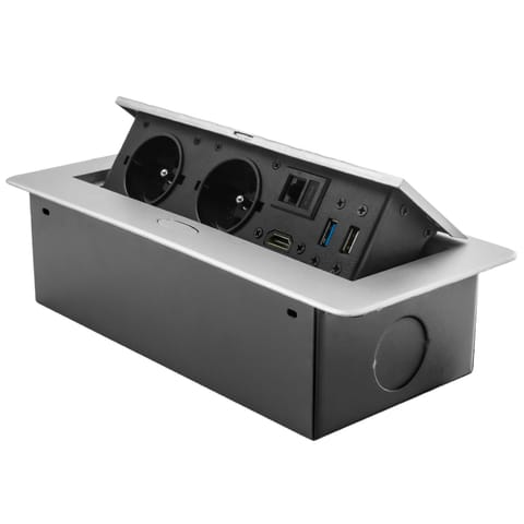 ⁨Gniazdo blatowe otwierane Spacetronik SPS-D26S⁩ w sklepie Wasserman.eu