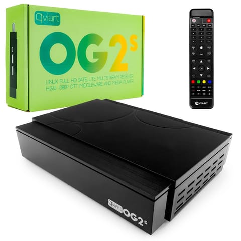 ⁨Qviart OG2s LINUX IPTV OTT z DVB-S2 Multistream⁩ w sklepie Wasserman.eu