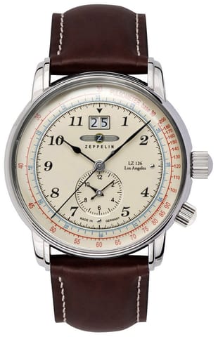 ⁨Zeppelin LZ126 Los Angeles 8644-5 Quarz Watch⁩ at Wasserman.eu